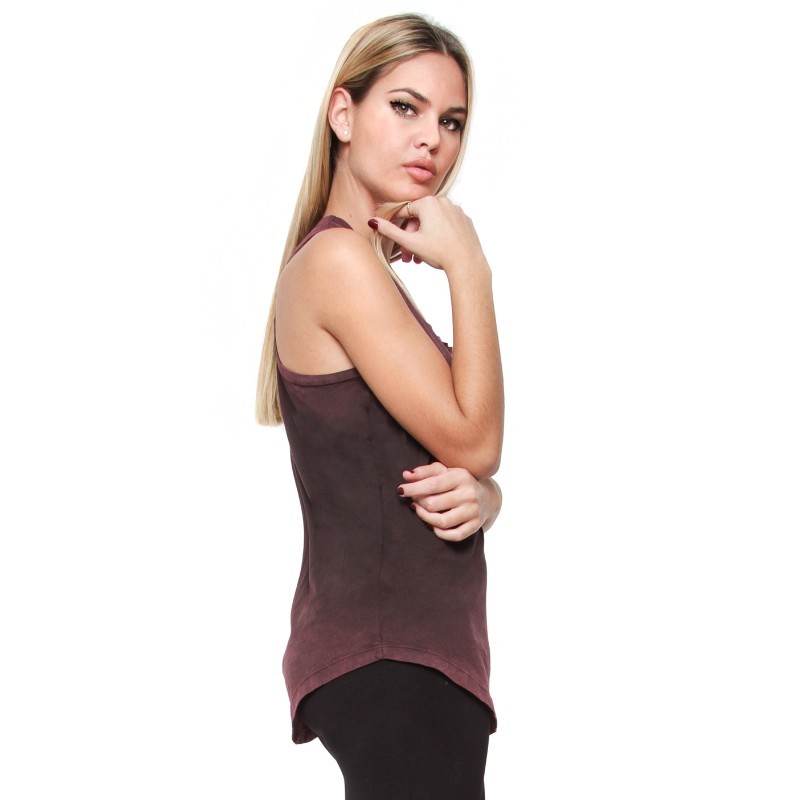 AEA Woman's Top Davos  Affaire Du Coeur  Retro Stone Wine AEA Woman's Top Davos  Affaire Du Coeur  Retro Stone Wine