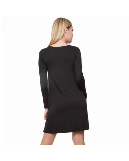 OVG Woman's DRESS  AIBAR black 2