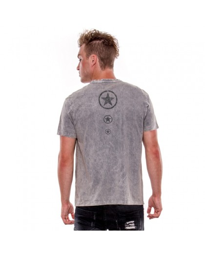 AEA Man's T-shirts   Rebel Rocker Vintage Grey Perla 2