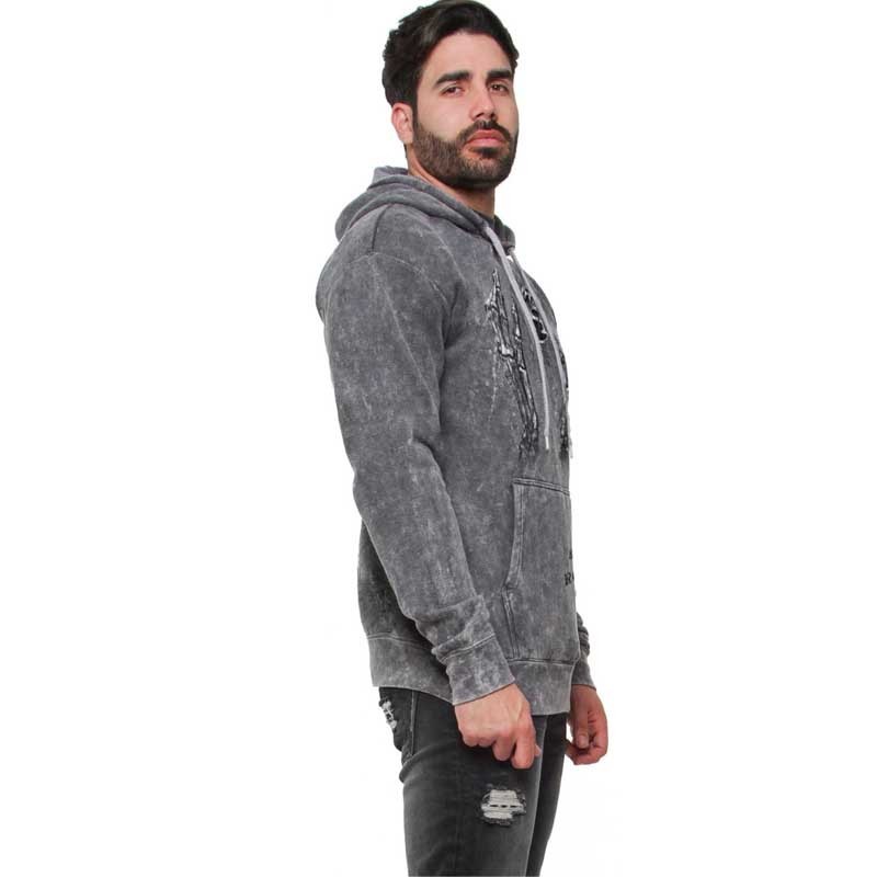 AEA Man Hoodie "The Scream” Vintage Super Marlite AEA Man Hoodie "The Scream” Vintage Super Marlite