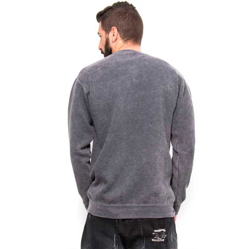 AEA Man Sweat-shirt  “Samhain Skull" Marlite grey AEA Man Sweat-shirt  “Samhain Skull" Marlite grey