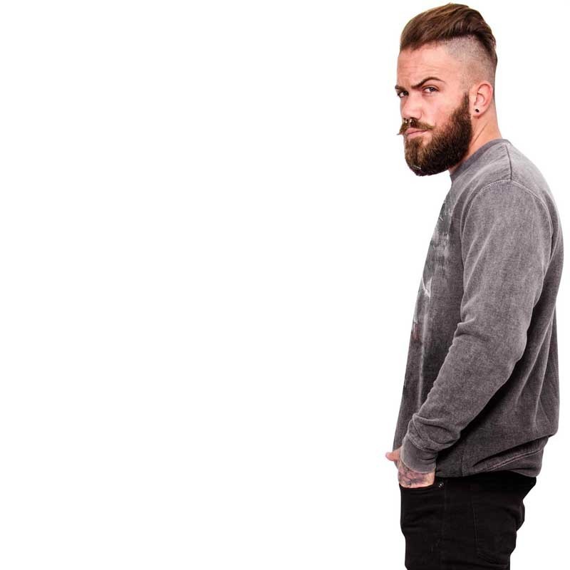 AEA Man Sweat-shirt  “Bring out your Dead" Vintage Calipo