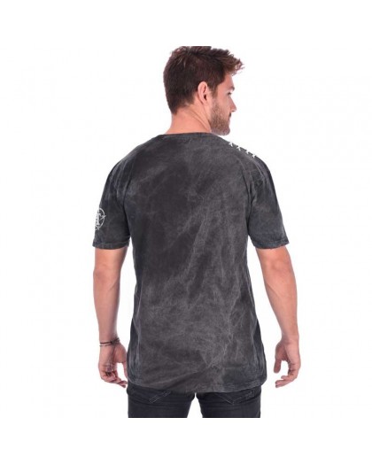 AEA Man t-shirt  “Cryptophasia" M.dye Black 2