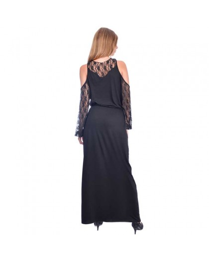 OV Woman's Dress JOJO Solid Black 2