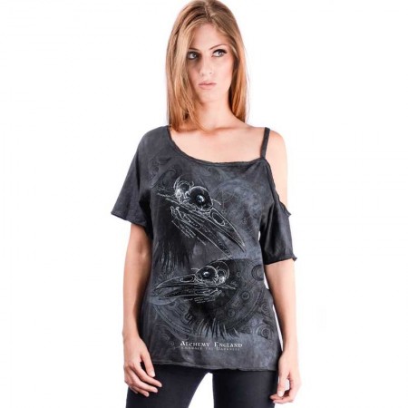 AEA Woman's Top Nicole  Eye for Eye batik Grey