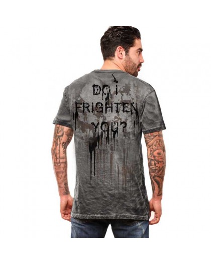 AEA Man t-shirt  “Pole Axed” Spray Wash Black 2