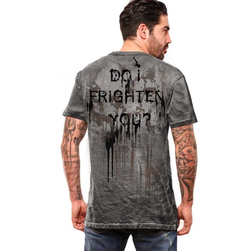 AEA Man t-shirt  “Pole Axed” Spray Wash Black AEA Man t-shirt  “Pole Axed” Spray Wash Black