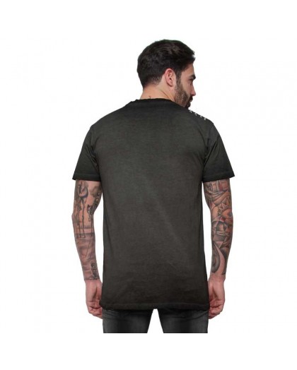 AEA Man t-shirt  “Marked for Death” Oil Dye Anthracite 2