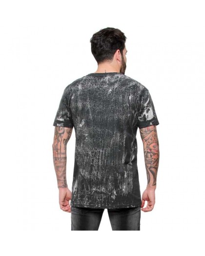 AEA Man's T-shirts "Mercurial Lament" Cracked Black grey 2