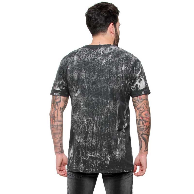 AEA Man's T-shirts "Mercurial Lament" Cracked Black grey AEA Man's T-shirts "Mercurial Lament" Cracked Black grey