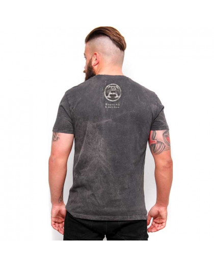 AEA Man t-shirt  “The Scream Returned” Returned Grey 2