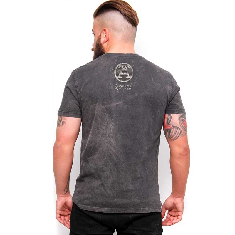 AEA Man t-shirt  “The Scream Returned” Returned Grey