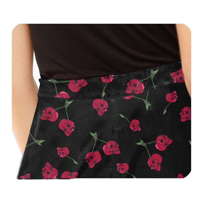 AEA Woman's Skirt Ronda "Deathly Cherries" Sublima