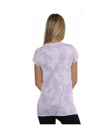 AEA Woman's Top Sasha  Crouching Dragon Bleach Purple 2