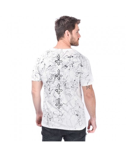 AEA Man's T-shirt   Headstone Dripped Black 2