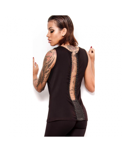 OVG Woman´s Top Tarifa solid black 2