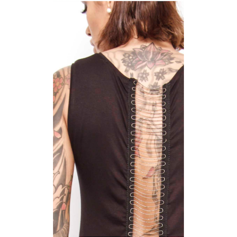 OVG Woman´s Top Tarifa solid black