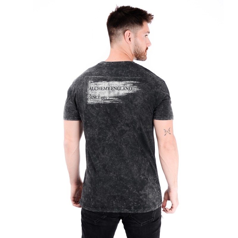 AEA Man t-shirt  “Gestaltkopf Owl” Vintage Marlite Black AEA Man t-shirt  “Gestaltkopf Owl” Vintage Marlite Black