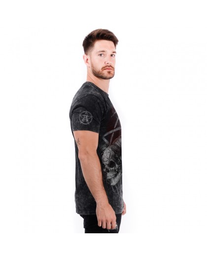 AEA Man t-shirt  “Samhain Skull" Vintage Marlite 2