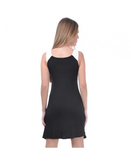 OV Woman's Dress Malaga Solid Black 2