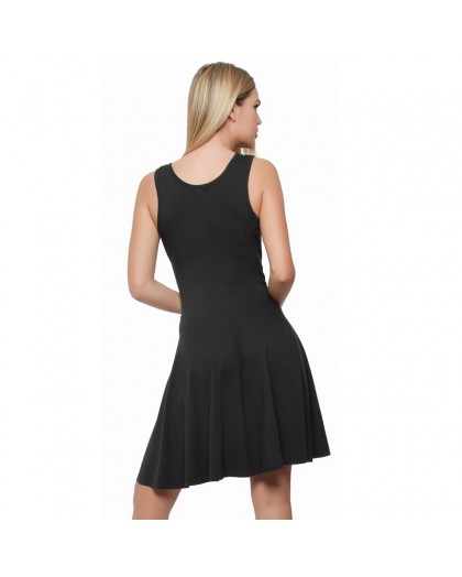 OVG Woman’s REVERSIBLE DRESS  black 2