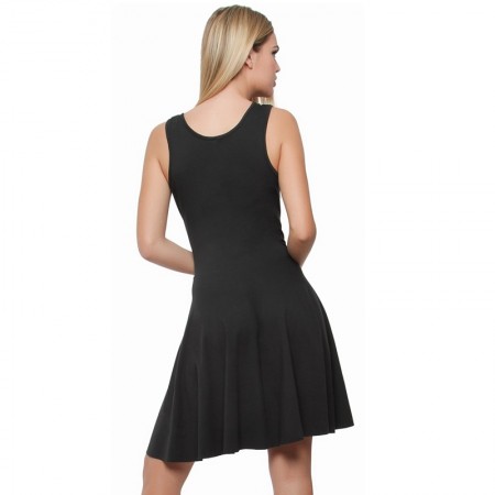 OVG Woman’s REVERSIBLE DRESS  black