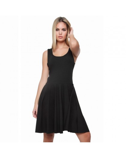 OVG Woman’s REVERSIBLE DRESS  black