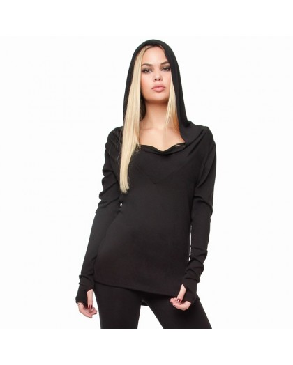 OVG Woman’s Hoodie DEVA black