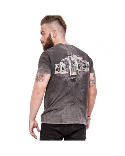 AEA Man's T-shirts   Reapers Ace Vintage Calipo Grey 2