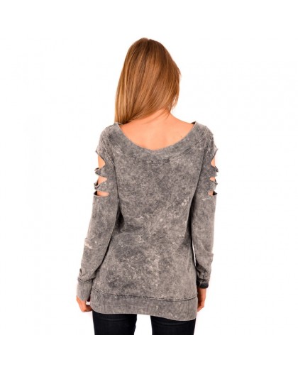 AEA Woman's Sweat-shirt Custom  Anima Roses  Super Marlite 2